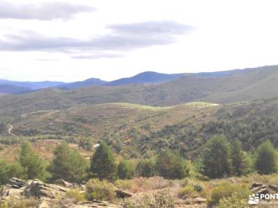 GastroRuta - Loma de Enmedio alrededor del Pico de Bañaderos; mochila travesia senderismo sierra de 